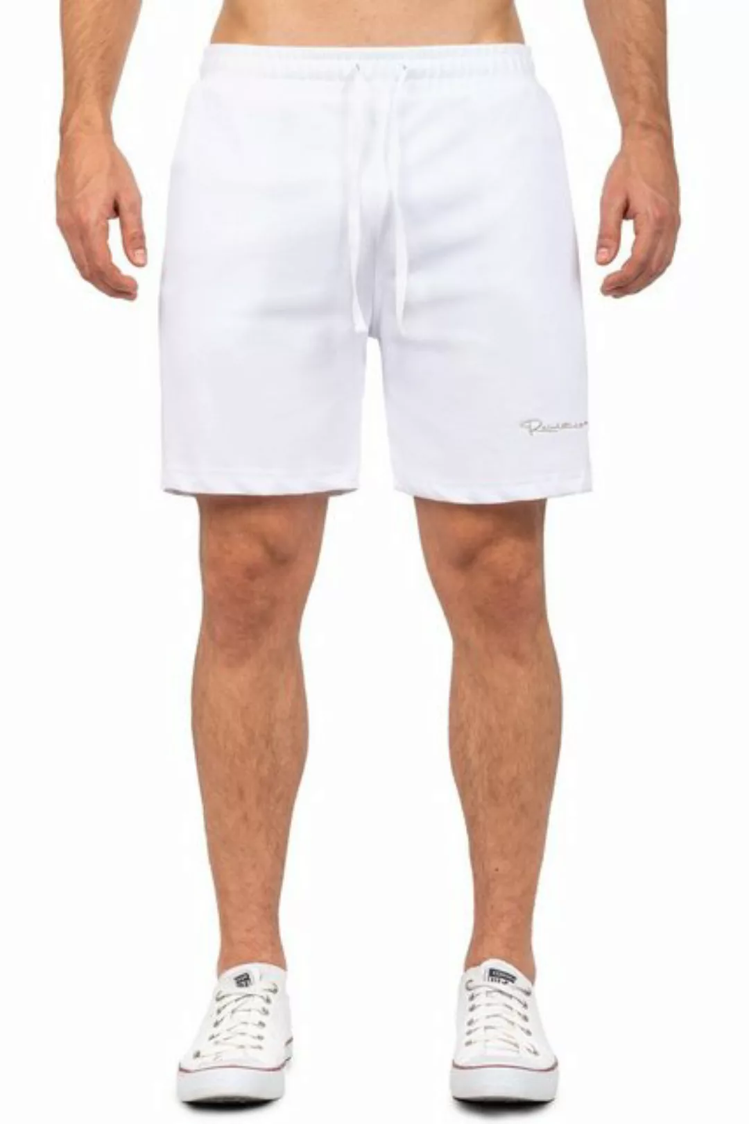 Reichstadt Shorts Casual Kurze Hose 23RS043 White S Mit hochwertigem Stitch günstig online kaufen