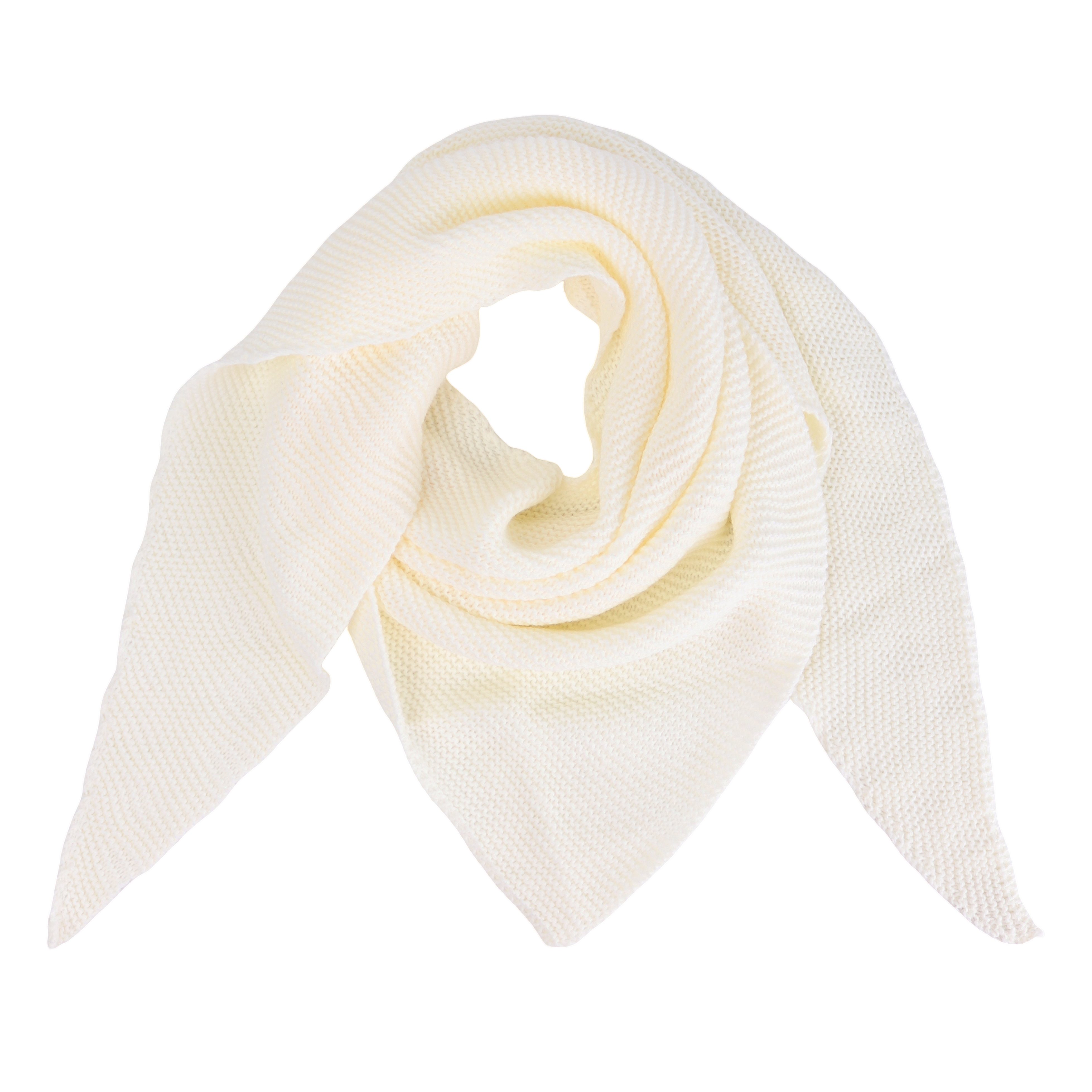 MIRROSI Dreieckstuch Strickschal warmer Dreiecksschal ca.180x72 günstig online kaufen