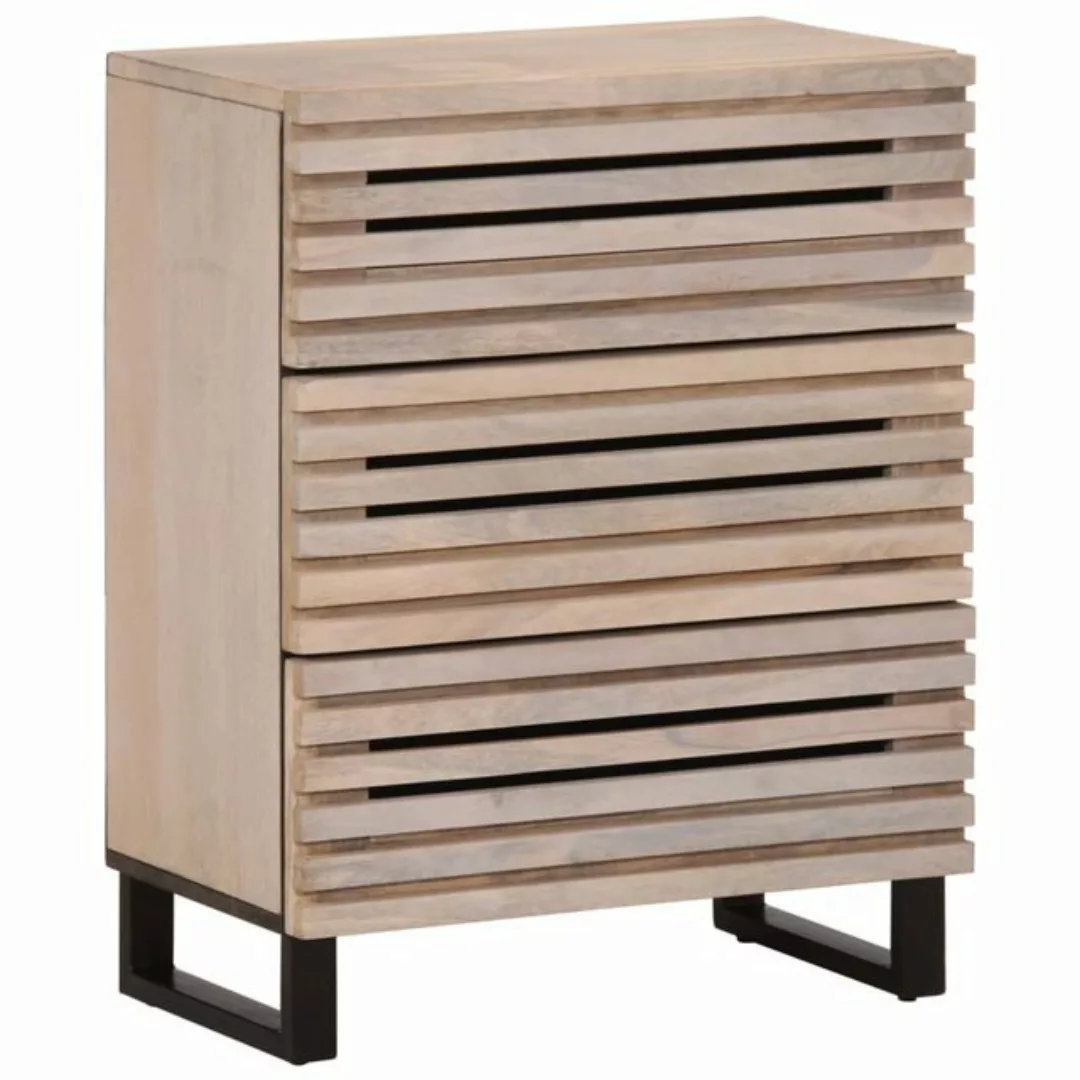 vidaXL Mehrzweckschrank Mehrzweckschrank Schrank Sideboard Weiß 60x34x75 cm günstig online kaufen