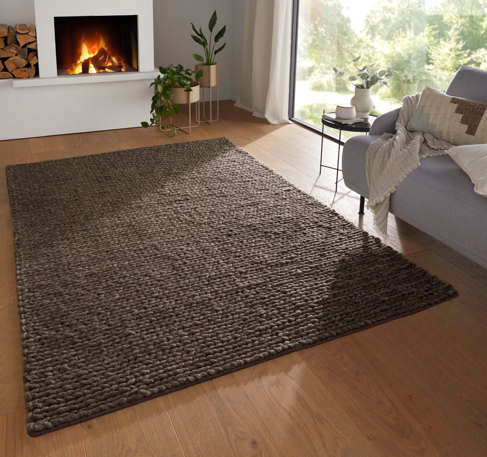 TaraCarpet Wollteppich TaraCarpet Zuerich Moderner Wollteppich günstig online kaufen