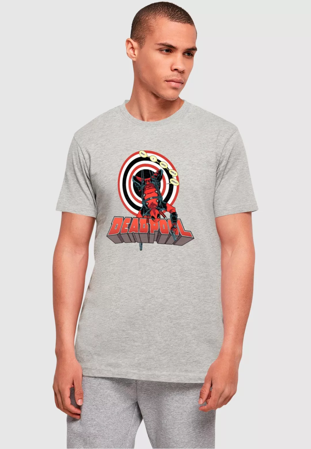 ABSOLUTE CULT T-Shirt "ABSOLUTE CULT Herren Deadpool - Upside Down T-Shirt" günstig online kaufen