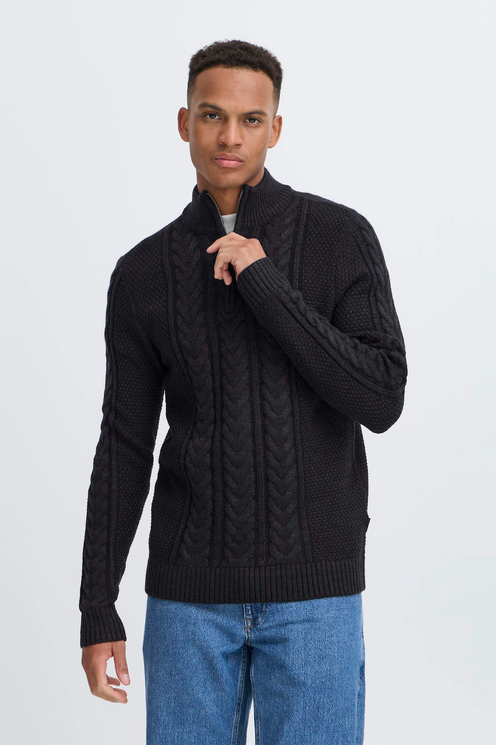 Blend Stehkragenpullover "BHBASIM HalfZ" günstig online kaufen