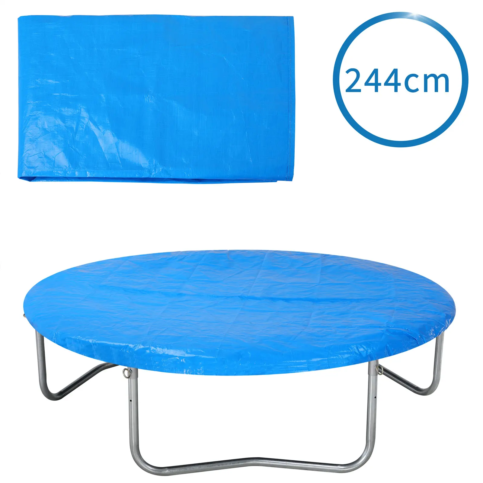 Abdeckung Trampolin Blau Ø244cm günstig online kaufen