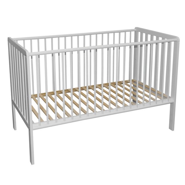 Betten-ABC Babybett Babybett aus massiver Buche in zwei Farben 70x140cm günstig online kaufen