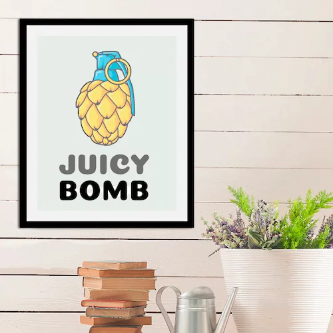 queence Bild »Juicy Bomb«, (1 St.), gerahmt günstig online kaufen