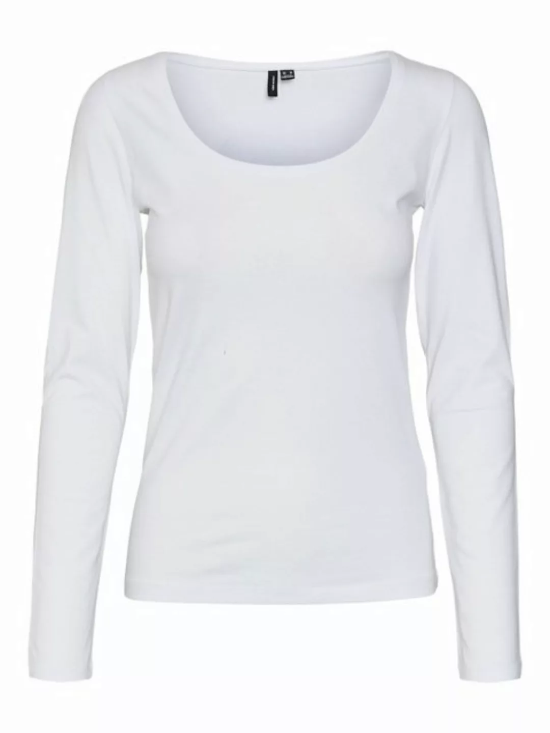 Vero Moda Langarmshirt VMLULU LS U-NECK TOP JRS GA NOOS günstig online kaufen