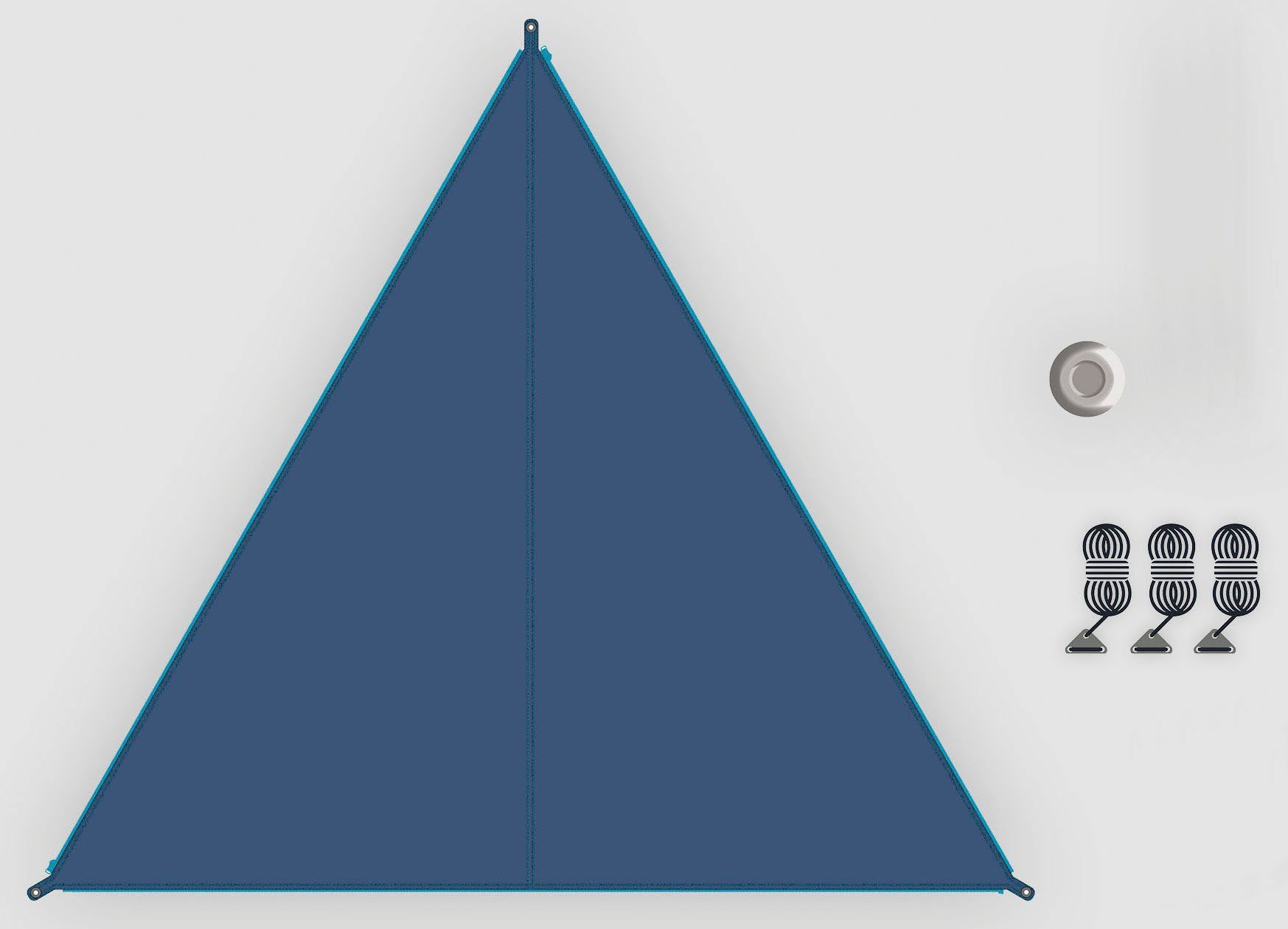 BENT Sonnensegel Zip-Canvas günstig online kaufen