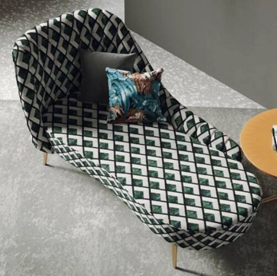 JVmoebel Chaiselongue Textil Chaise Lounge Liege Polster Liegen Sofa Relax günstig online kaufen