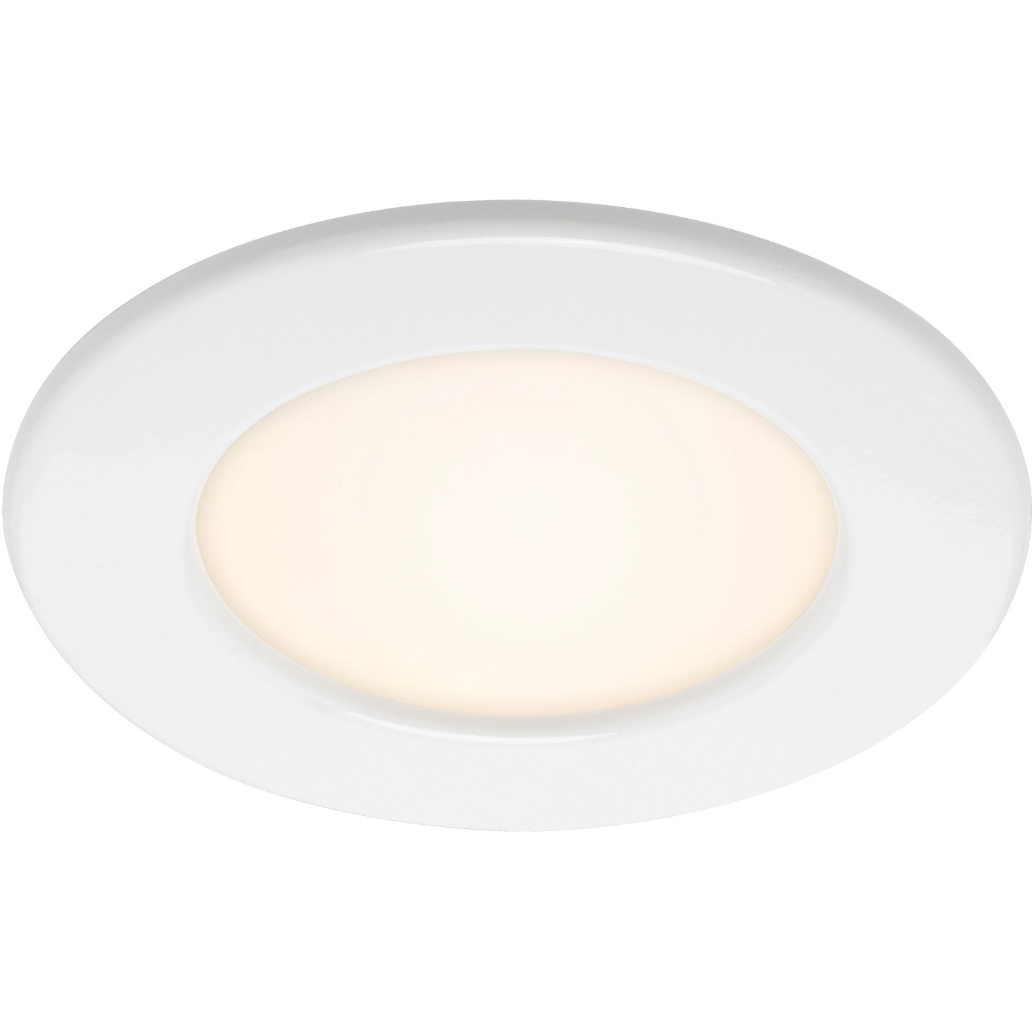 Brilo LED-Einbauleuchte Thin 1er-Set Weiß günstig online kaufen