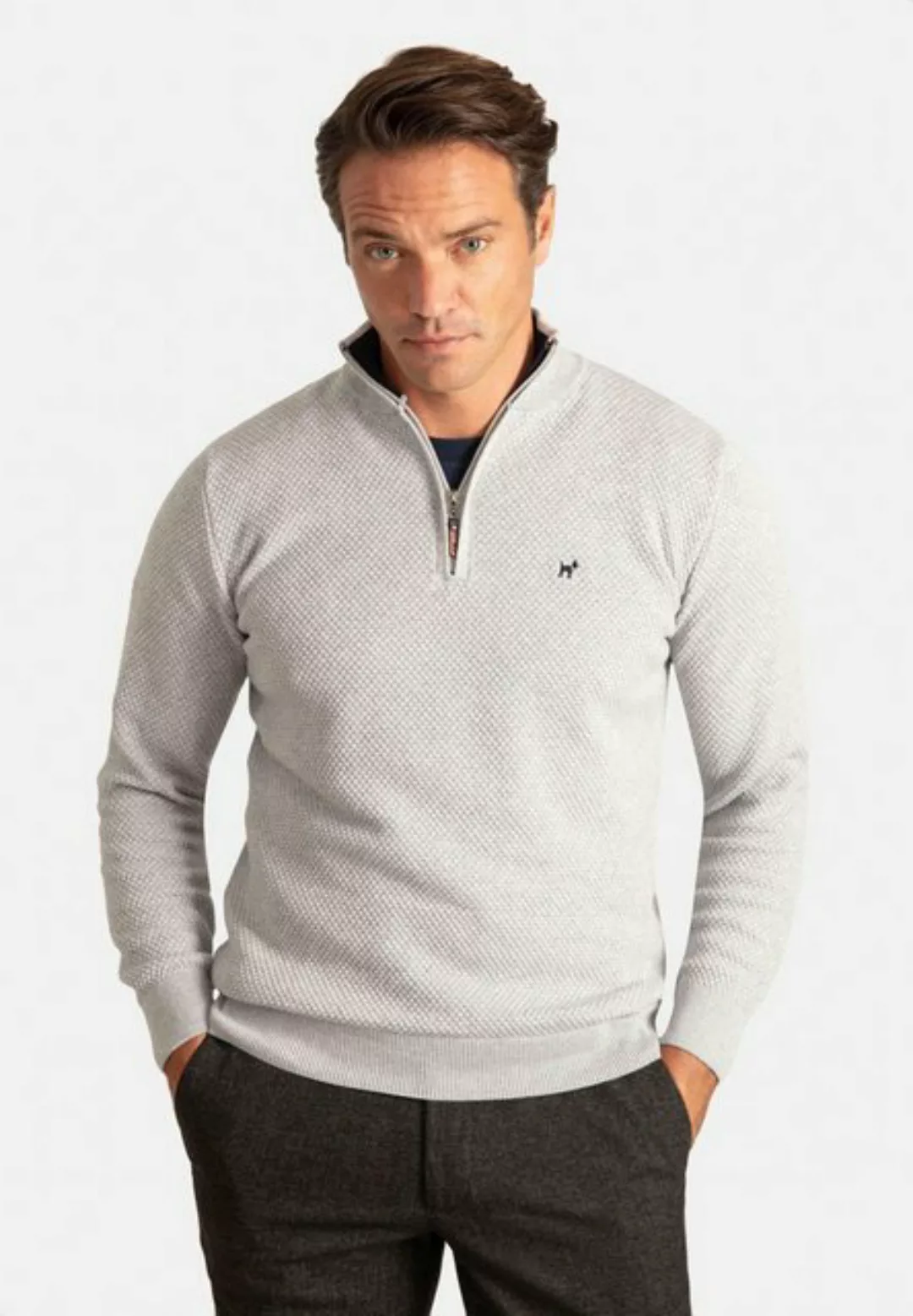 Williot Sweatshirt Half Zip Knitted Pullover günstig online kaufen