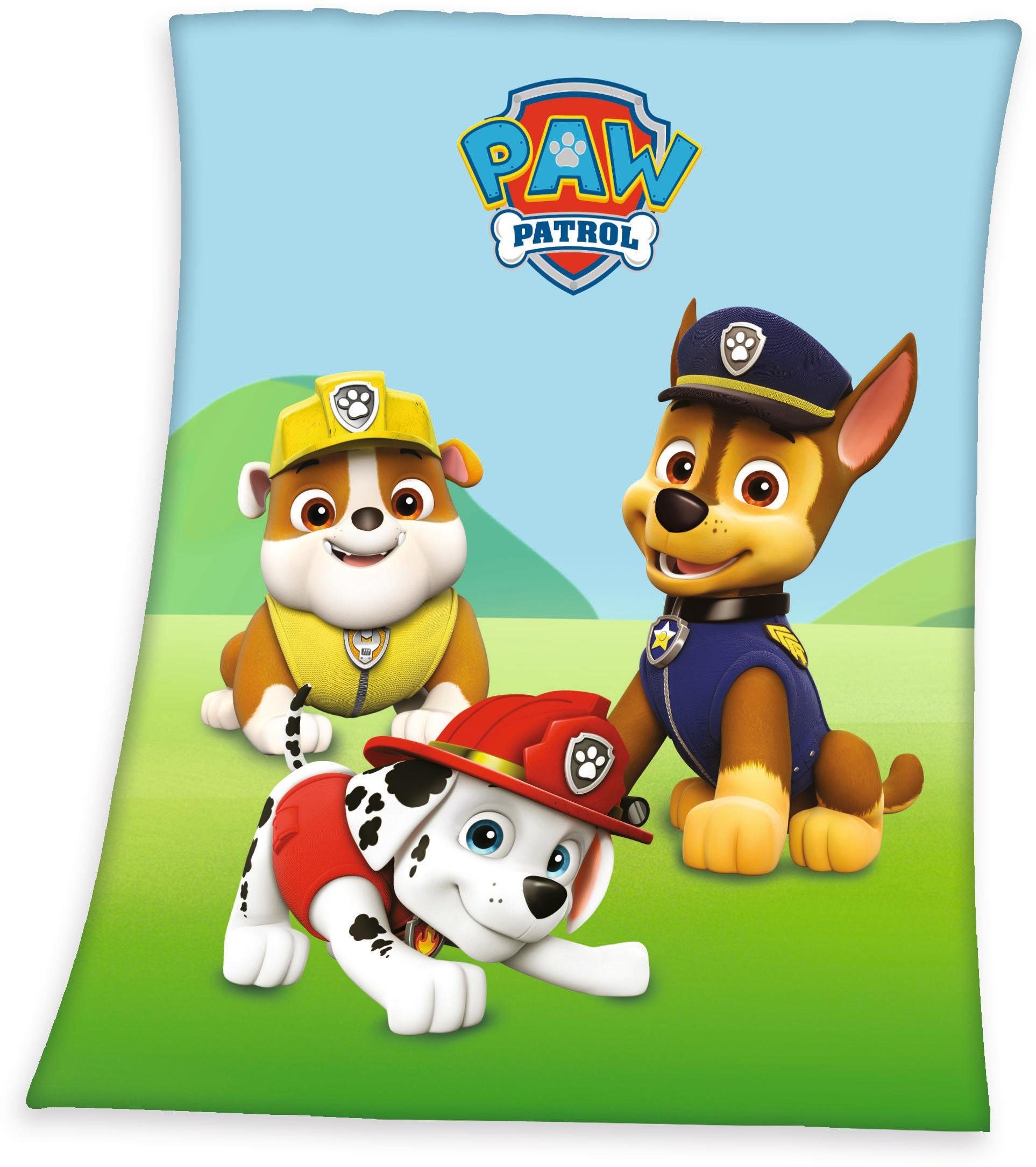 Herding Plaid  Paw Patrol ¦ mehrfarbig ¦ Fleece ¦ Maße (cm): B: 130 H: 1 De günstig online kaufen