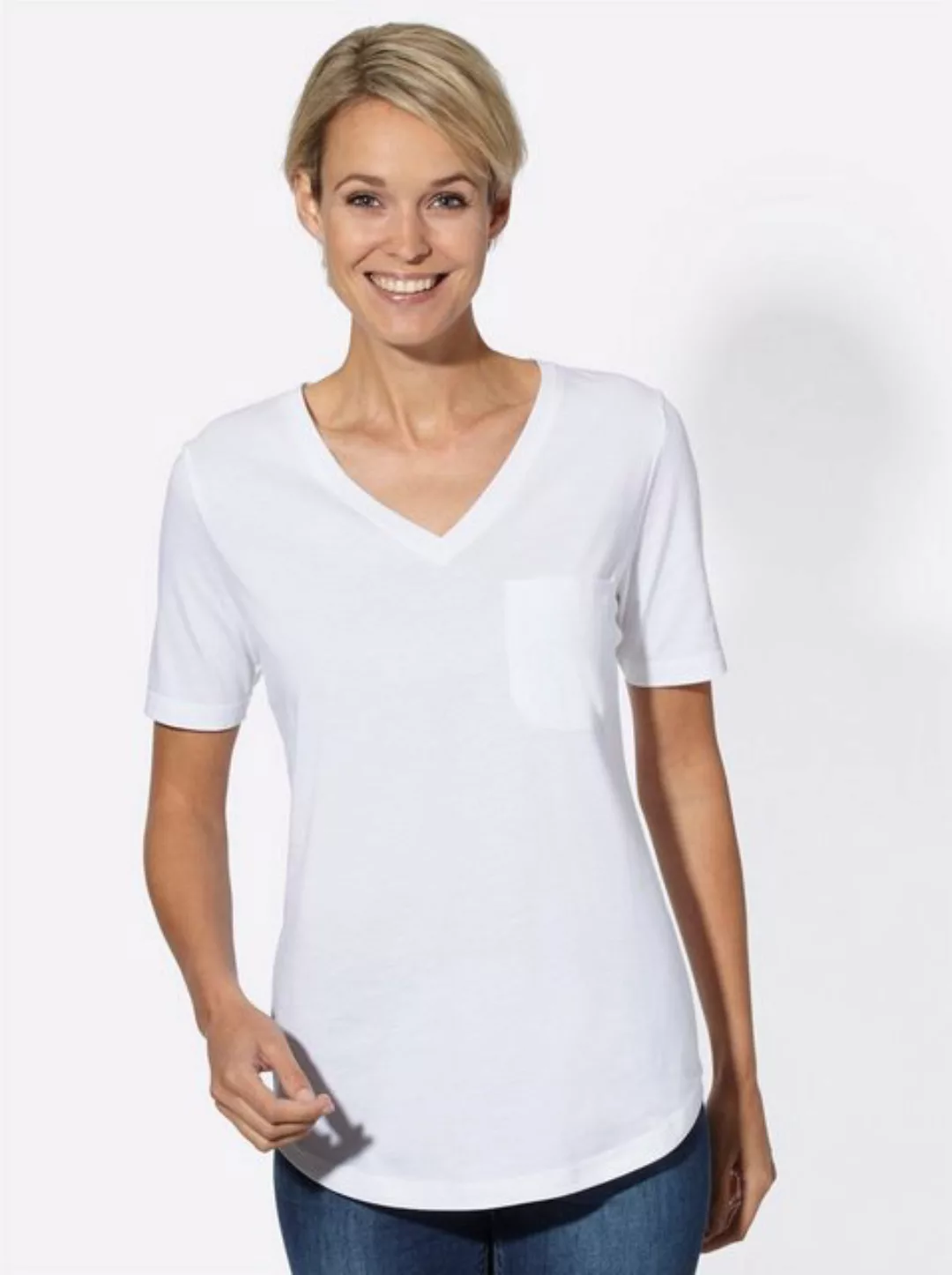 Casual Looks Kurzarmshirt "Shirt", (1 tlg.) günstig online kaufen