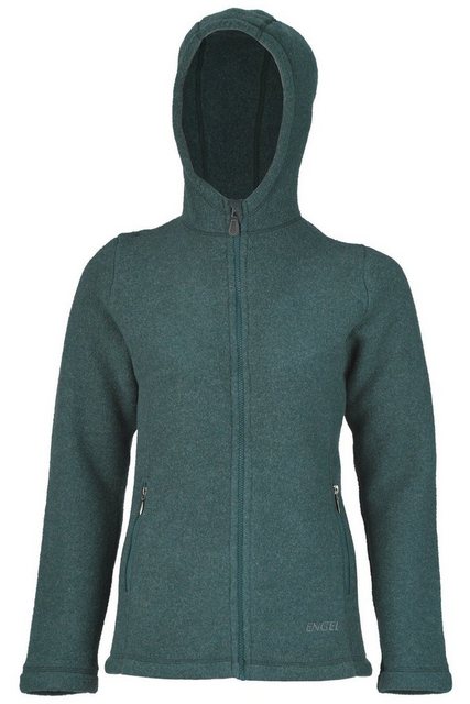 Engel Wolljacke Jacke mit Kapuze Merino Wollfleece Damen günstig online kaufen