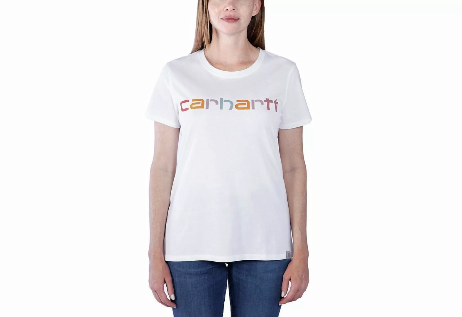 Carhartt T-Shirt Damen Multi Color Logo Graphic günstig online kaufen