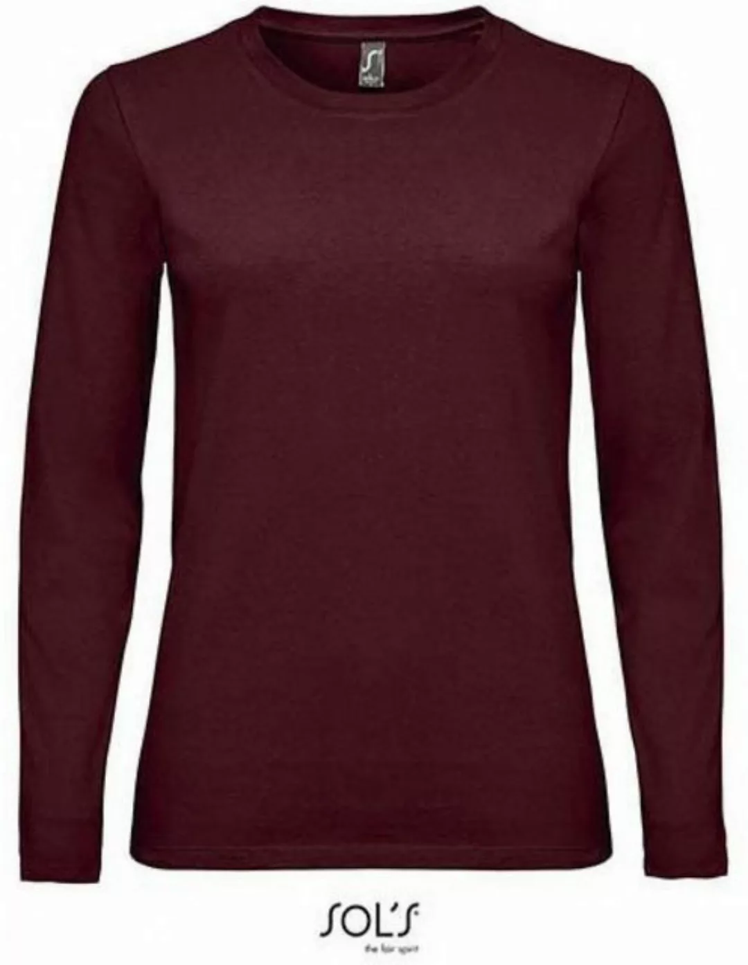 SOLS Rundhalsshirt Damen Long-Sleeve T-Shirt Imperial günstig online kaufen