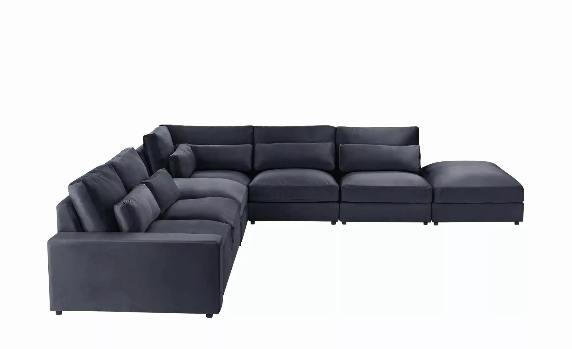 Ecksofa  Branna ¦ grau ¦ Maße (cm): B: 412 H: 88 T: 386 Polstermöbel > Sofa günstig online kaufen