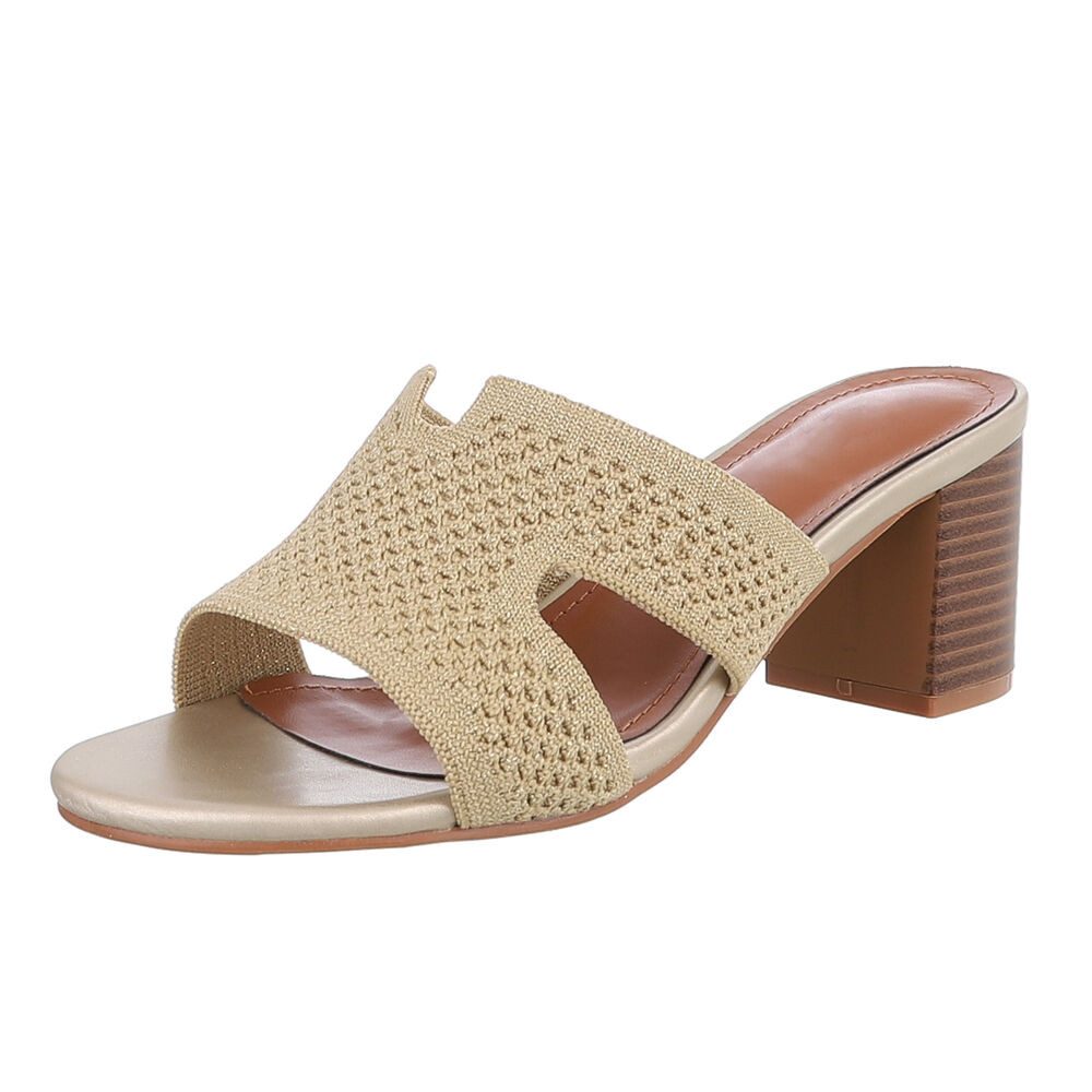 Ital-Design Elegante schwarze Plateau-Sandalen für Damen günstig online kaufen