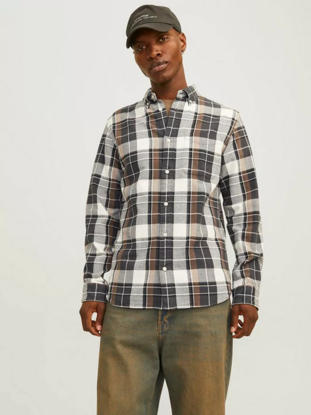 Jack & Jones Langarmhemd JPRBLUBROOK CHECK STRUCTURE L/S SHIRT SN günstig online kaufen