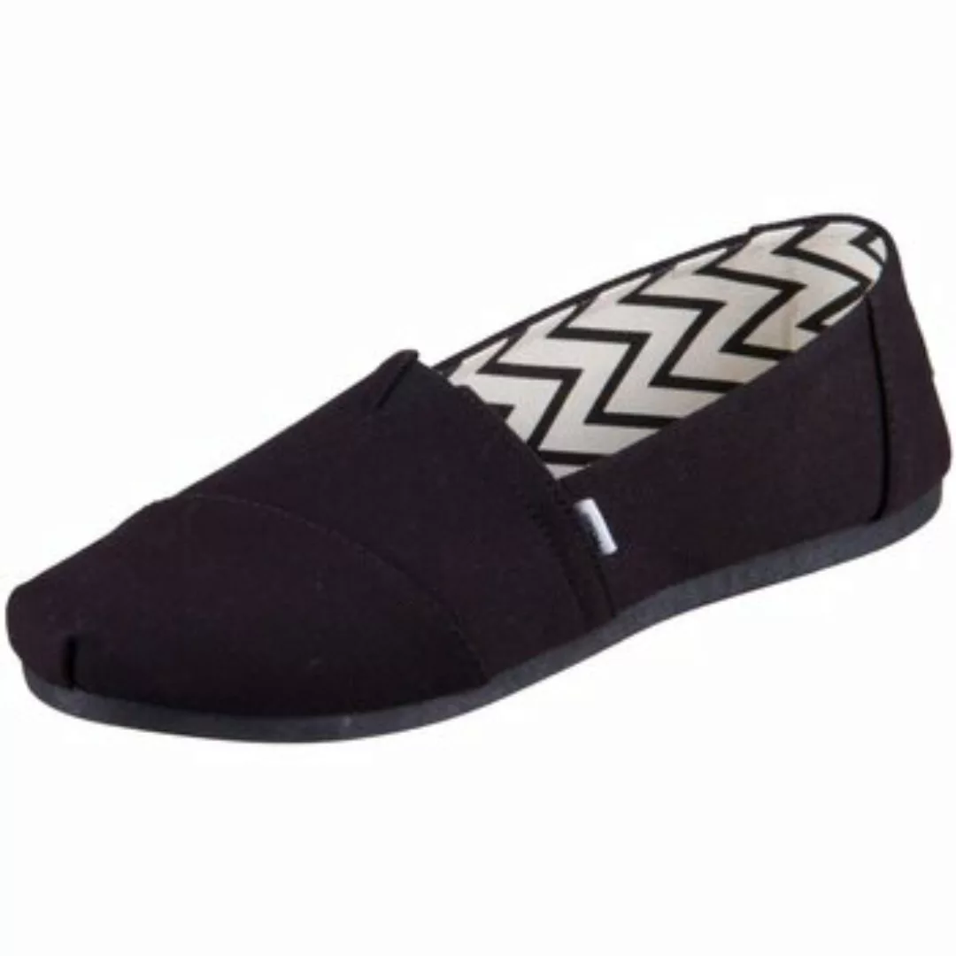 Toms  Damenschuhe Slipper Alpargata 10017716 black recyeled cotton 10017716 günstig online kaufen