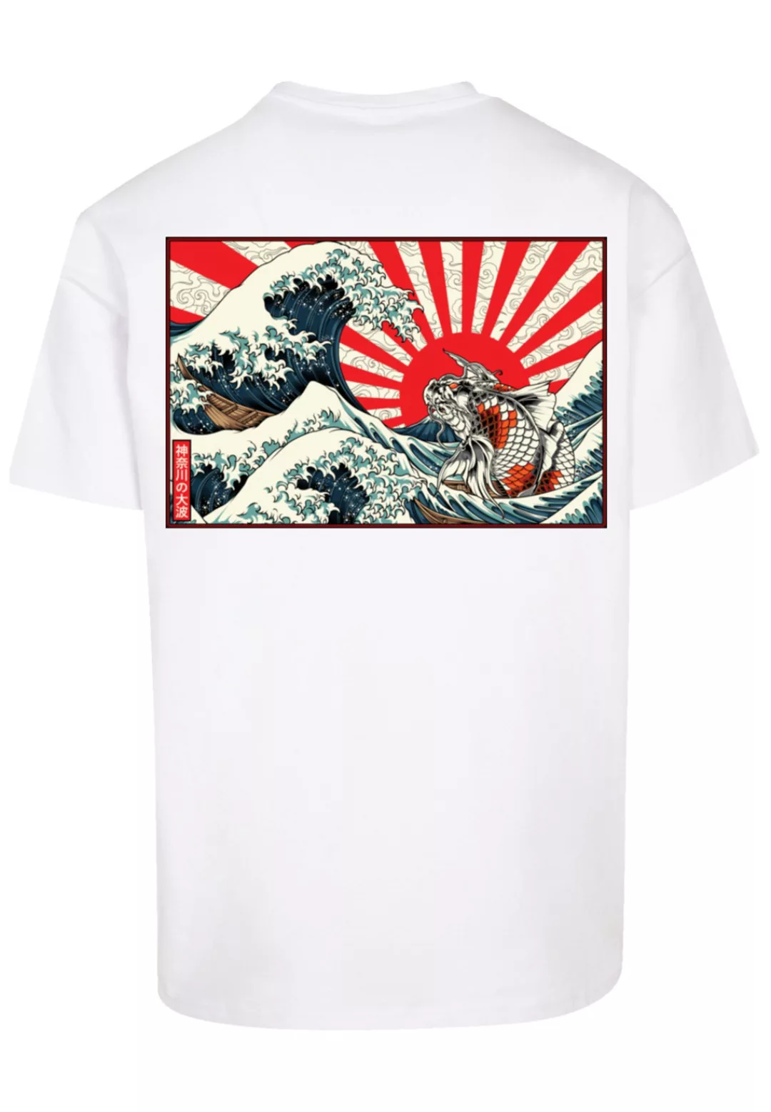 F4NT4STIC T-Shirt "Kanagawa Welle Japan", Print günstig online kaufen