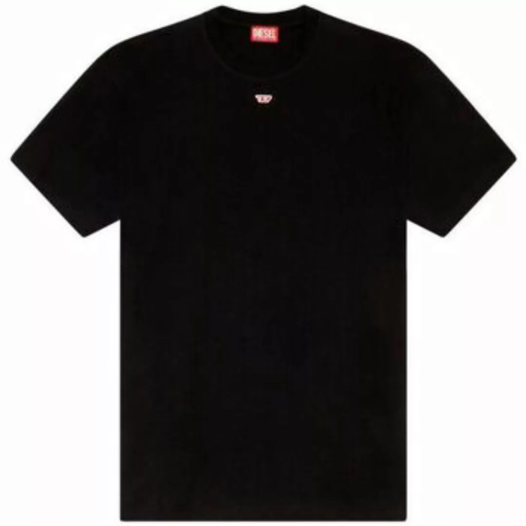 Diesel  T-Shirts & Poloshirts A13937 0NIAR T-BOXT-D-9XX BLACK günstig online kaufen