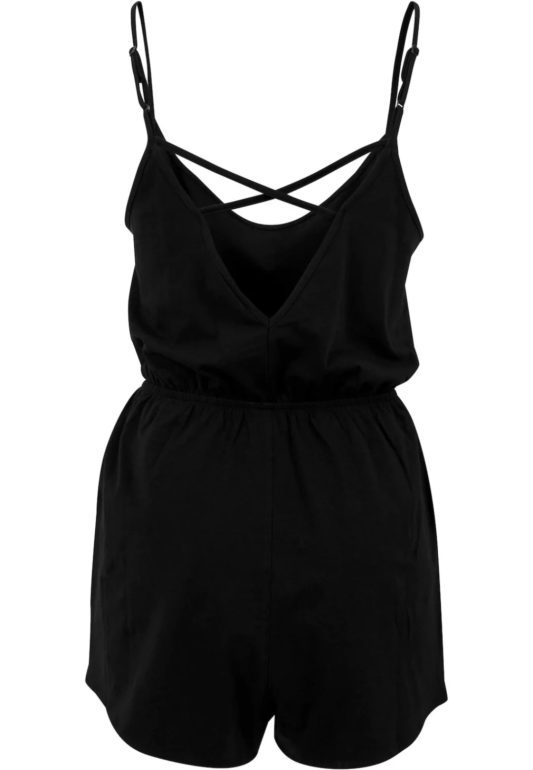 URBAN CLASSICS Jumpsuit "Urban Classics Damen Ladies Short Spaghetti Jumpsu günstig online kaufen