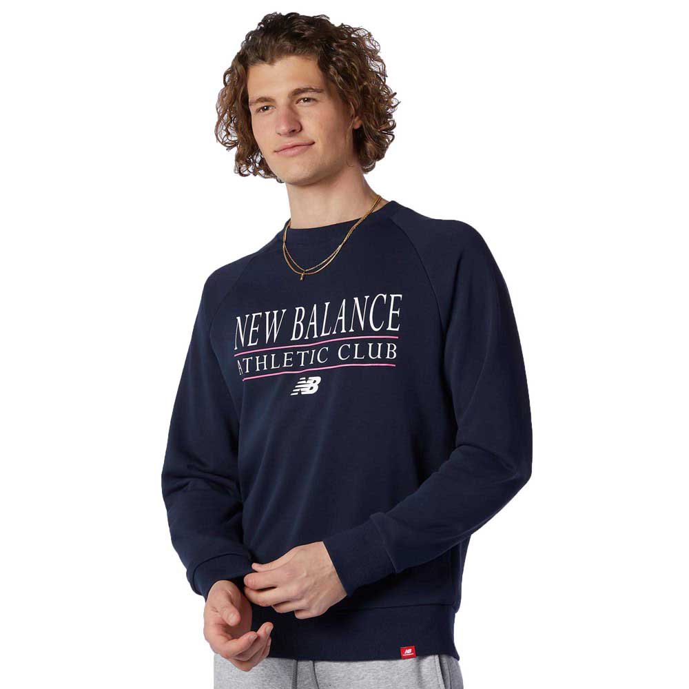 New Balance Grundlagen Athletic Club Crew Pullover XL Eclipse günstig online kaufen