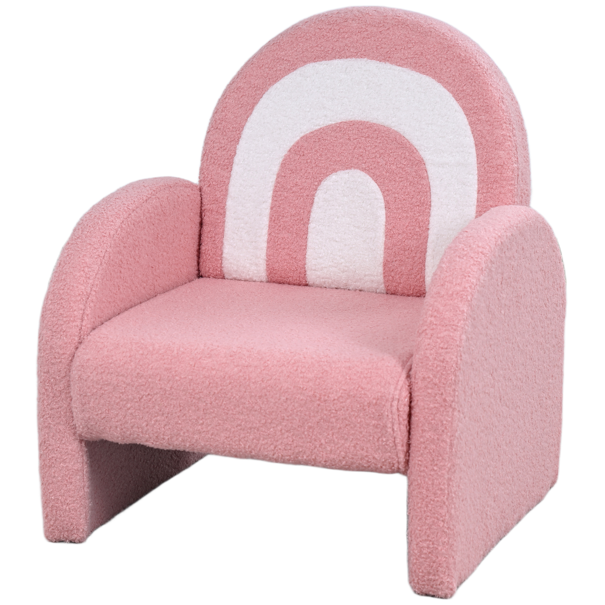 AIYAPLAY Kindersofa Kinder-Sofa in Regenbogenform, Mini-Plüschsofa für Jung günstig online kaufen