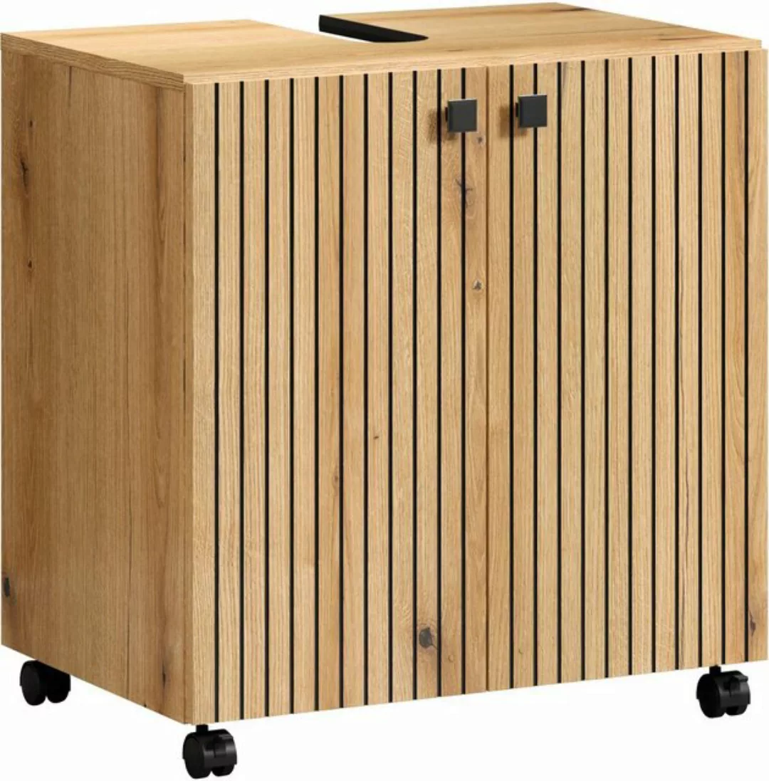 welltime Waschbeckenunterschrank Amrum (1-St) BxHxT 60 x 64 x 42cm Waschbec günstig online kaufen