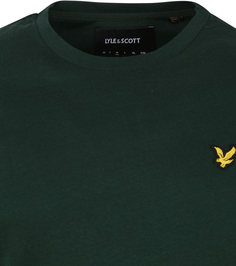 Lyle and Scott T-shirt Dunkelgrün - Größe XXL günstig online kaufen