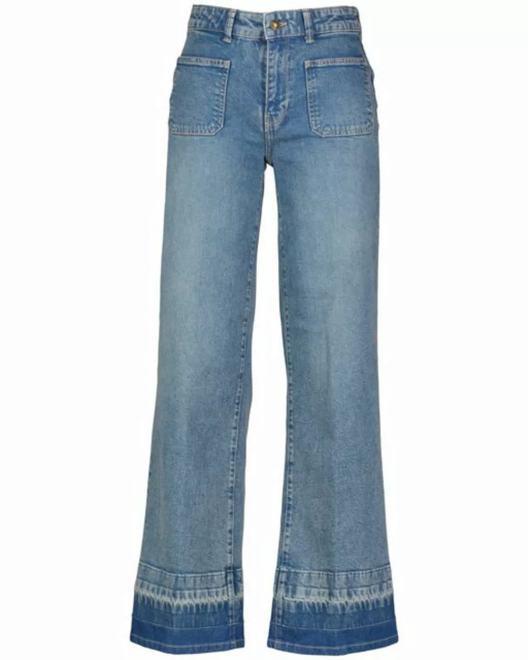 MAC 5-Pocket-Jeans Damen Jeans PALAZZO (1-tlg) günstig online kaufen