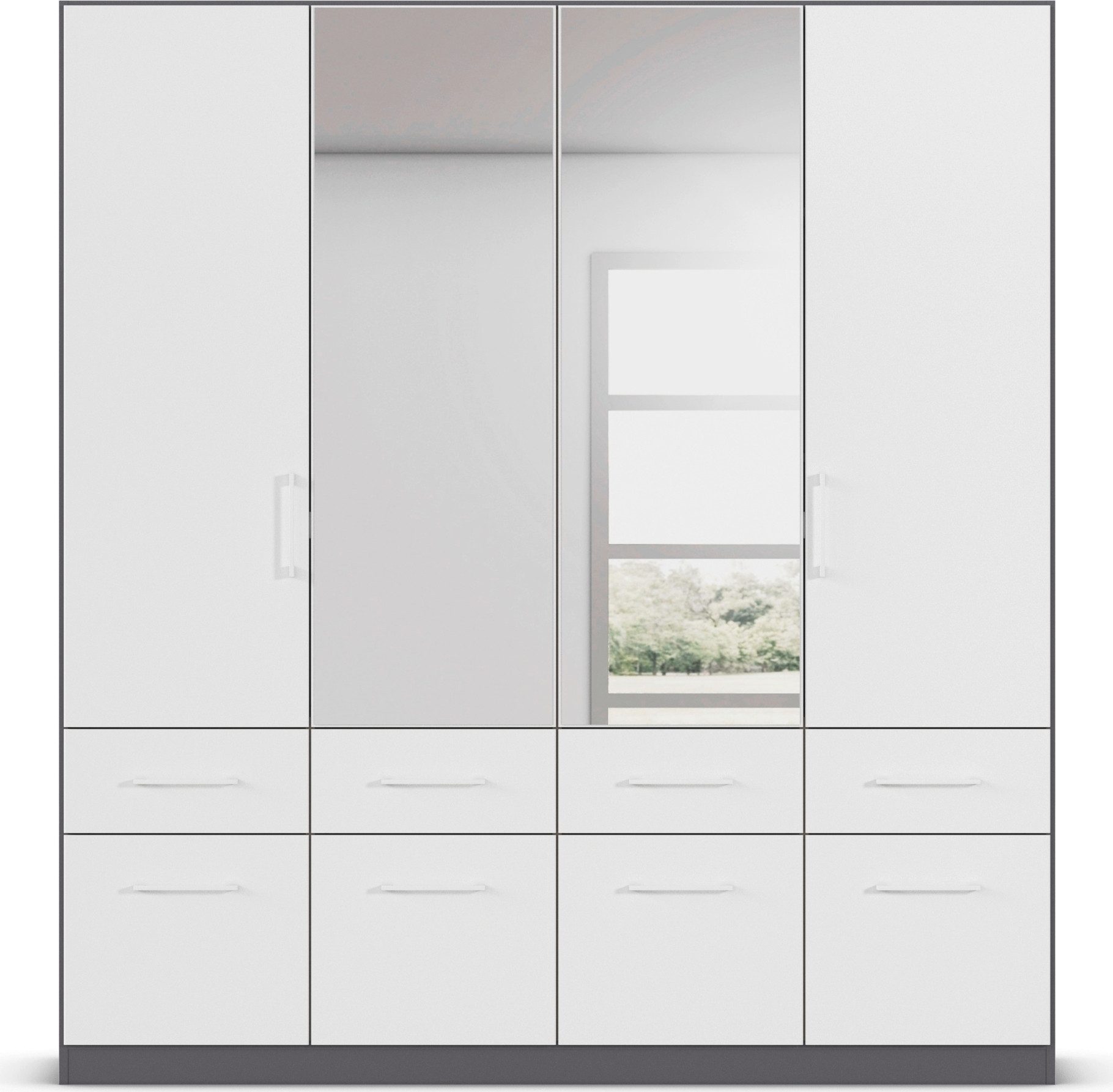 rauch Kleiderschrank "Kleiderschrank Schrank Garderobe Wäscheschrank DUNDEE günstig online kaufen