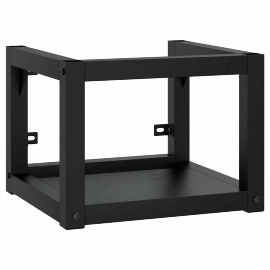 Badezimmer Wand-waschtischgestell Schwarz 40x38x31 Cm Eisen günstig online kaufen