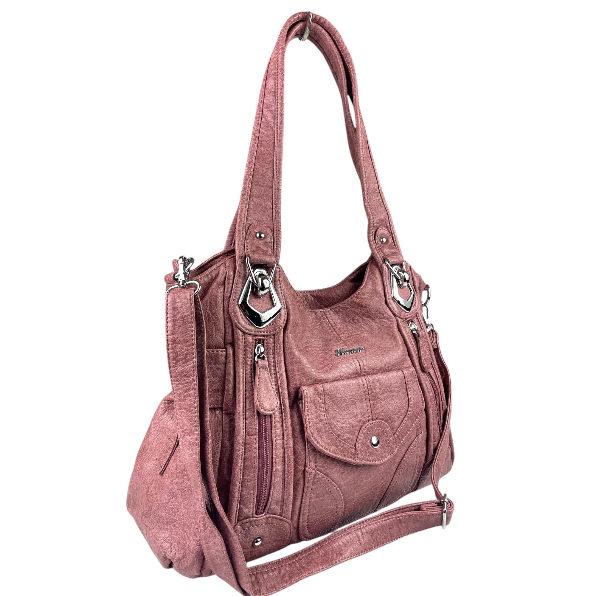 Taschen4life Schultertasche Damen Handtasche AK22106, sportlich günstig online kaufen