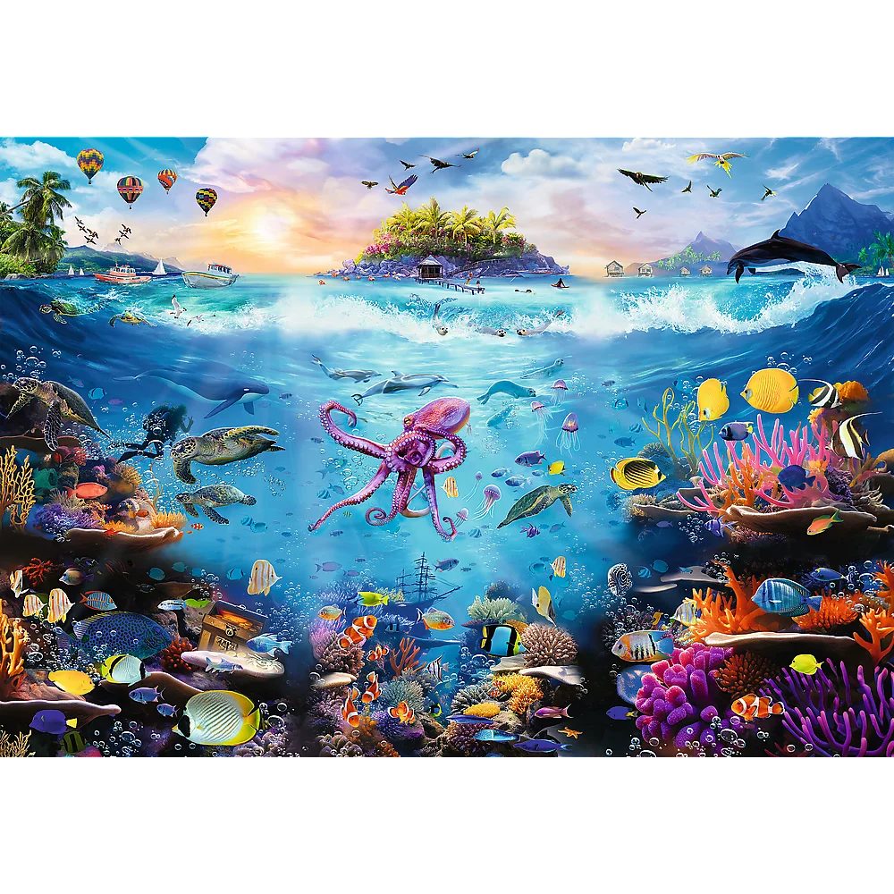 Trefl Puzzle Unterwasserparadies 13500 Teile Puzzle, günstig online kaufen