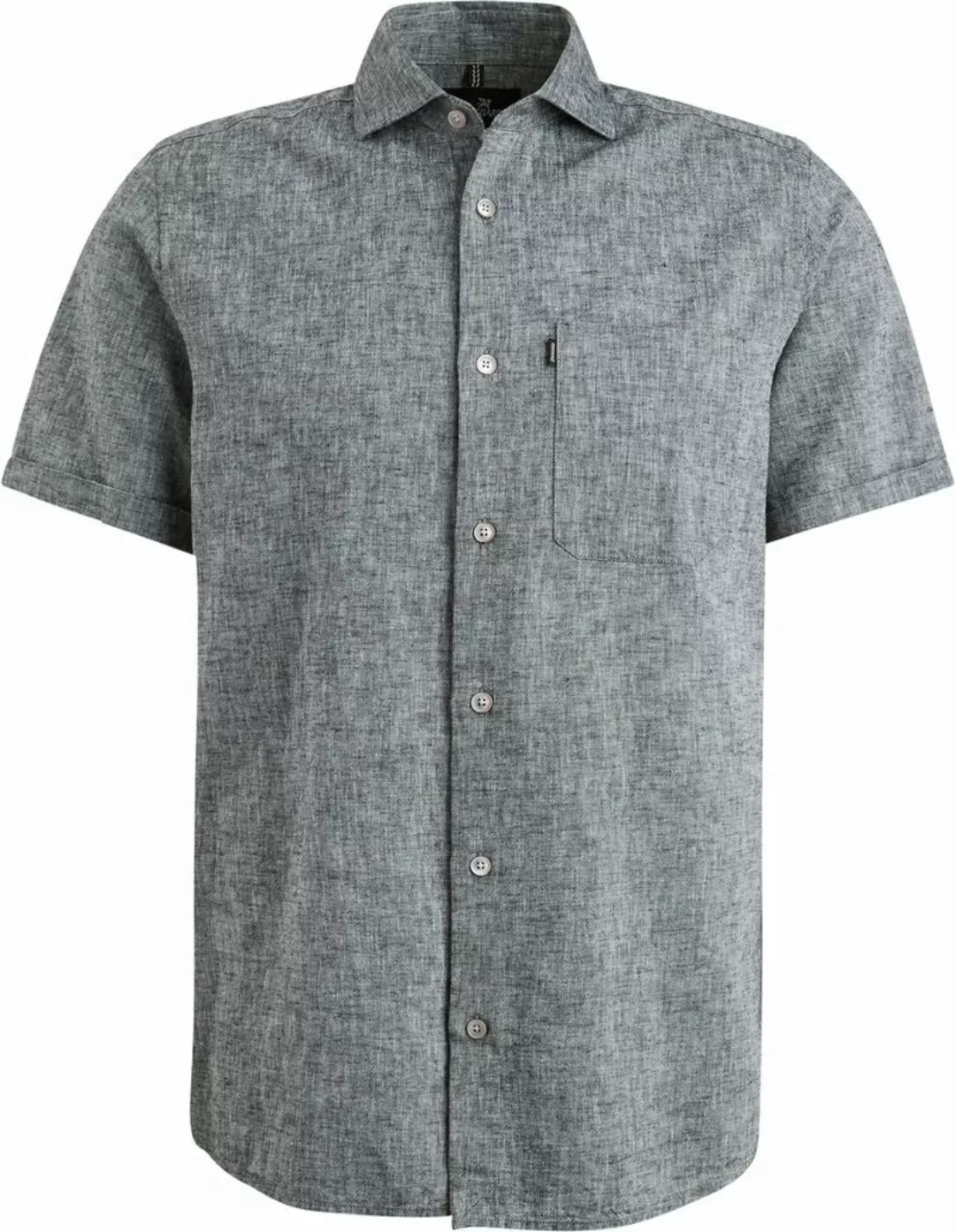 Vanguard Short Sleeve Hemd Leinen Antrhazit - Größe L günstig online kaufen