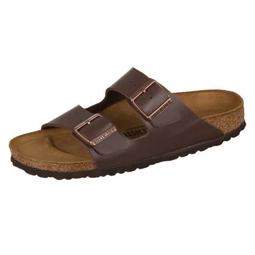 Birkenstock Arizona Dunkelbraun Birkoflor Schuhe EU 39 Brown günstig online kaufen