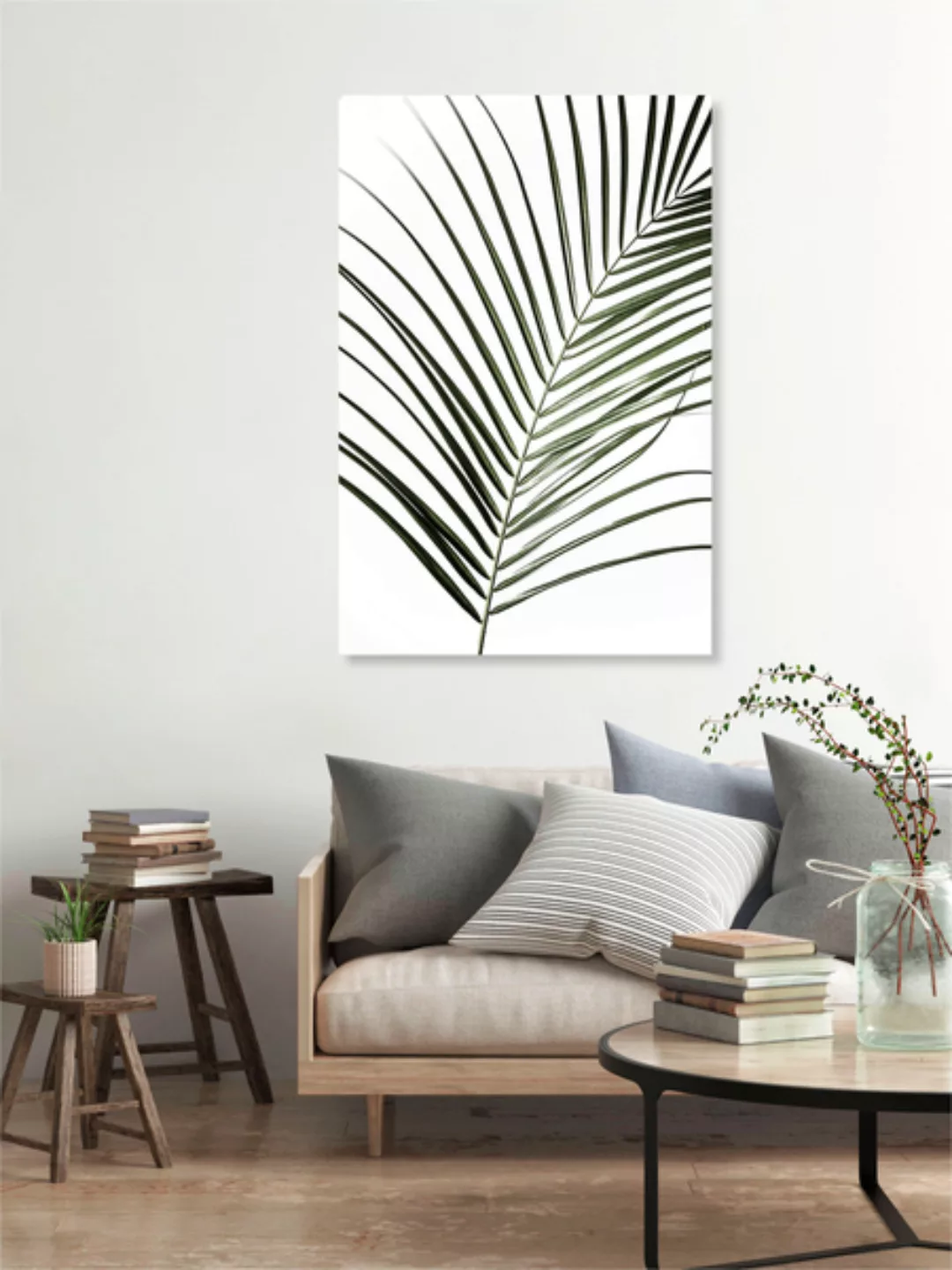 Poster / Leinwandbild - Palm Leaves 8 günstig online kaufen