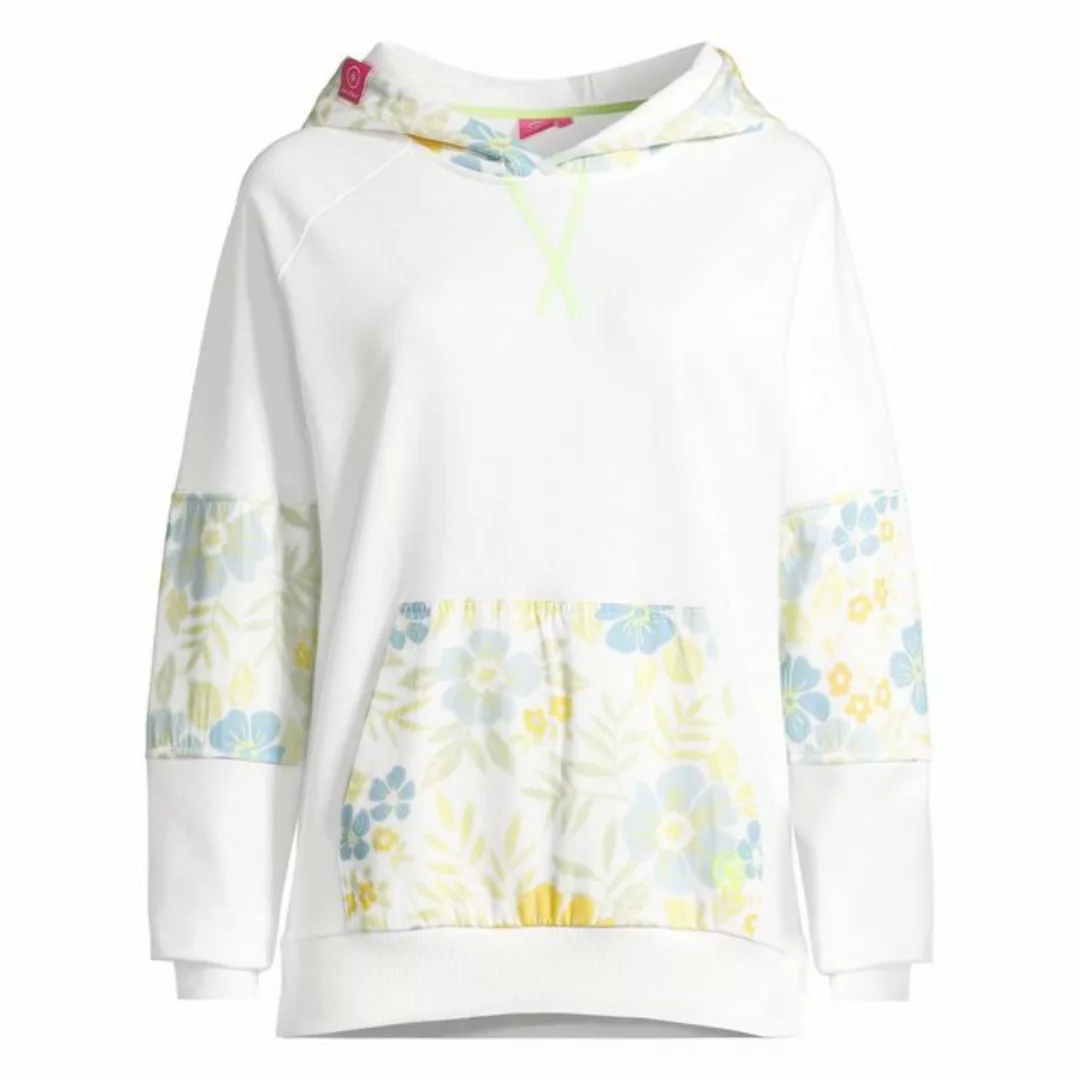 salzhaut Kapuzenpullover Damen Hoodie Leevde mit Blumen - Pullover mit Kapu günstig online kaufen