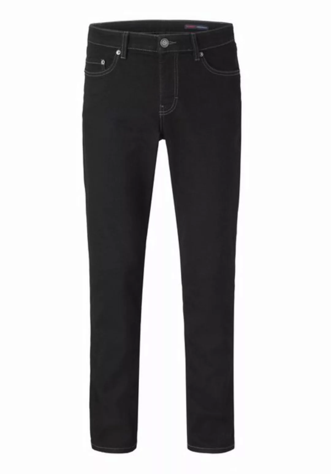 Paddock`s Herren Jeans RANGER PIPE - Slim Fit - Schwarz - Black/Black günstig online kaufen