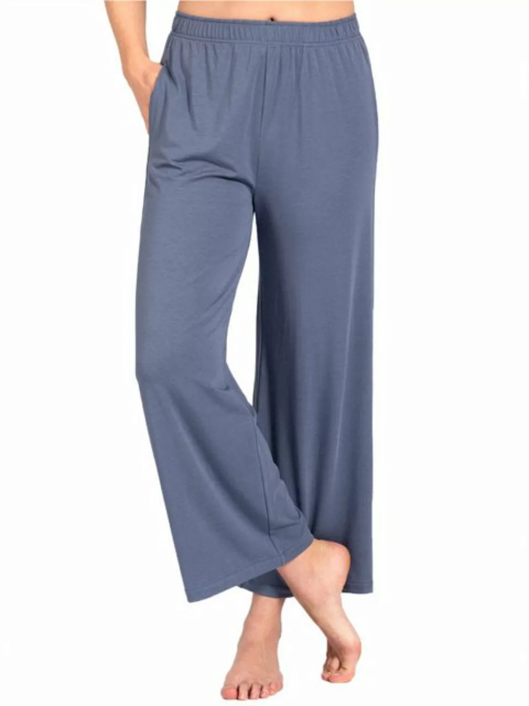 Magadi Yogahose Naomi im Palazzo-Stil aus weichem Naturmaterial günstig online kaufen