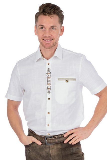 orbis Trachtenhemd Trachtenhemd - SELENIO - weiß günstig online kaufen