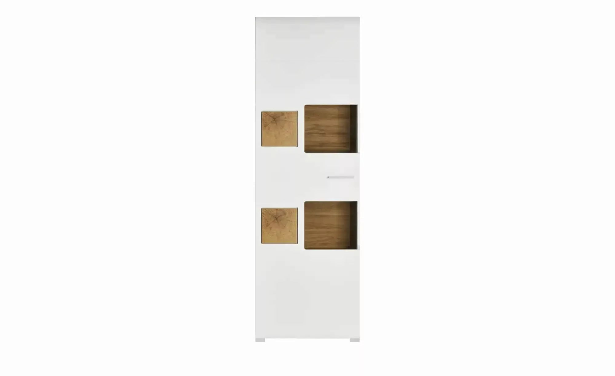 Vitrine  Cortina ¦ weiß ¦ Maße (cm): B: 65 H: 205 T: 37.0 Schränke > Vitrin günstig online kaufen