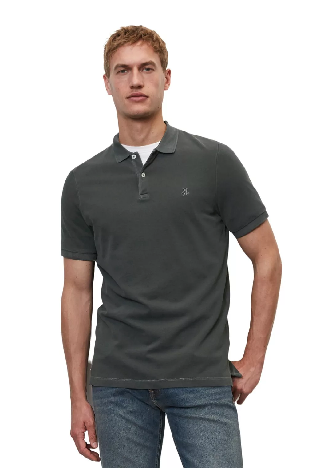 Marc OPolo Poloshirt "aus Organic Cotton-Stretch" günstig online kaufen