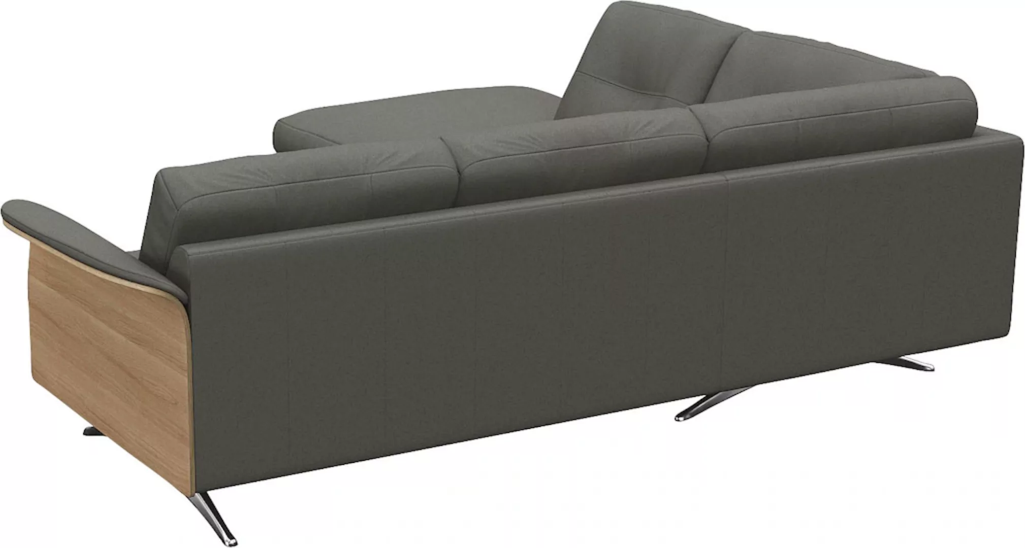 FLEXLUX Ecksofa "Glow, super bequem durch hochwertigem Sitzaufbau mit Feder günstig online kaufen