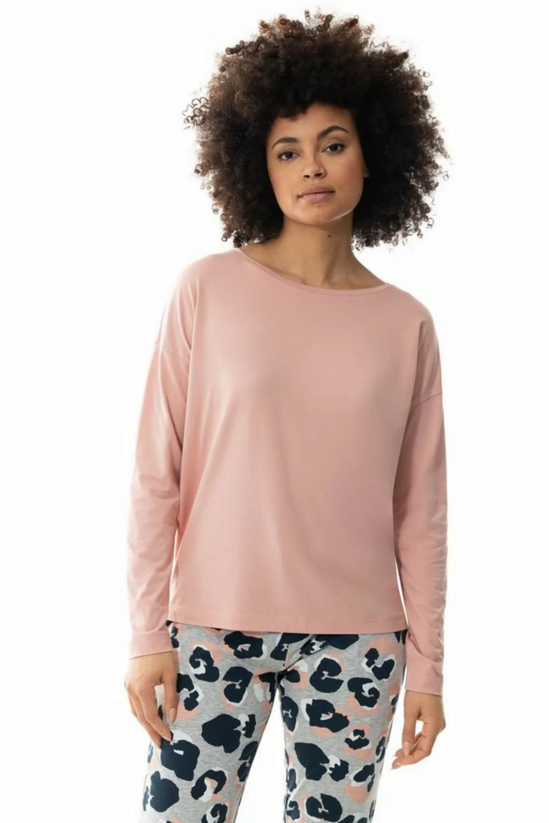 Mey Pyjamaoberteil Mey Shirt Serie Tessie 17628 pale blush (1 Stück, 1-tlg. günstig online kaufen