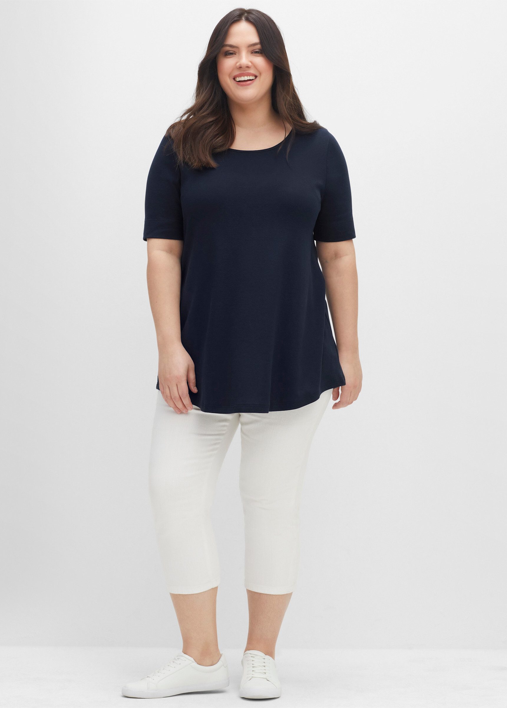 Sheego T-Shirt Longshirt günstig online kaufen