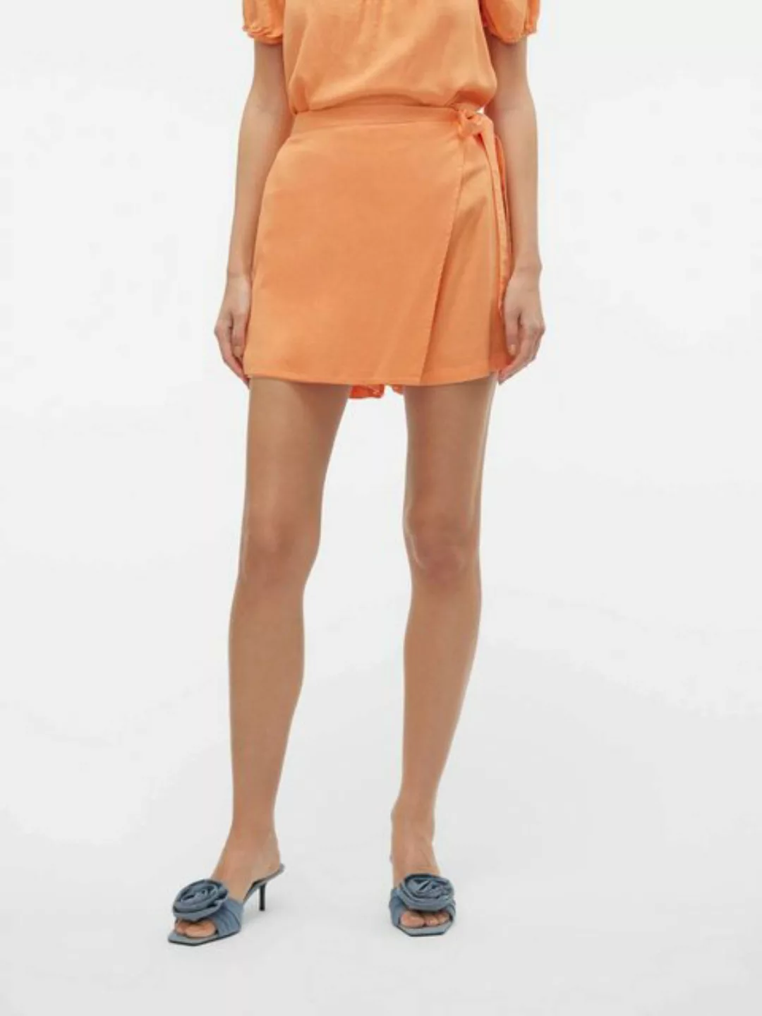 Vero Moda Shorts MYMILO (1-tlg) Wickel-Design günstig online kaufen