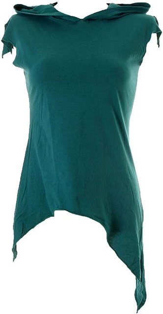 Vishes Zipfelkleid Zipfelshirt mit Zipfelkapuze aus Baumwolle Tunika, Ethno günstig online kaufen