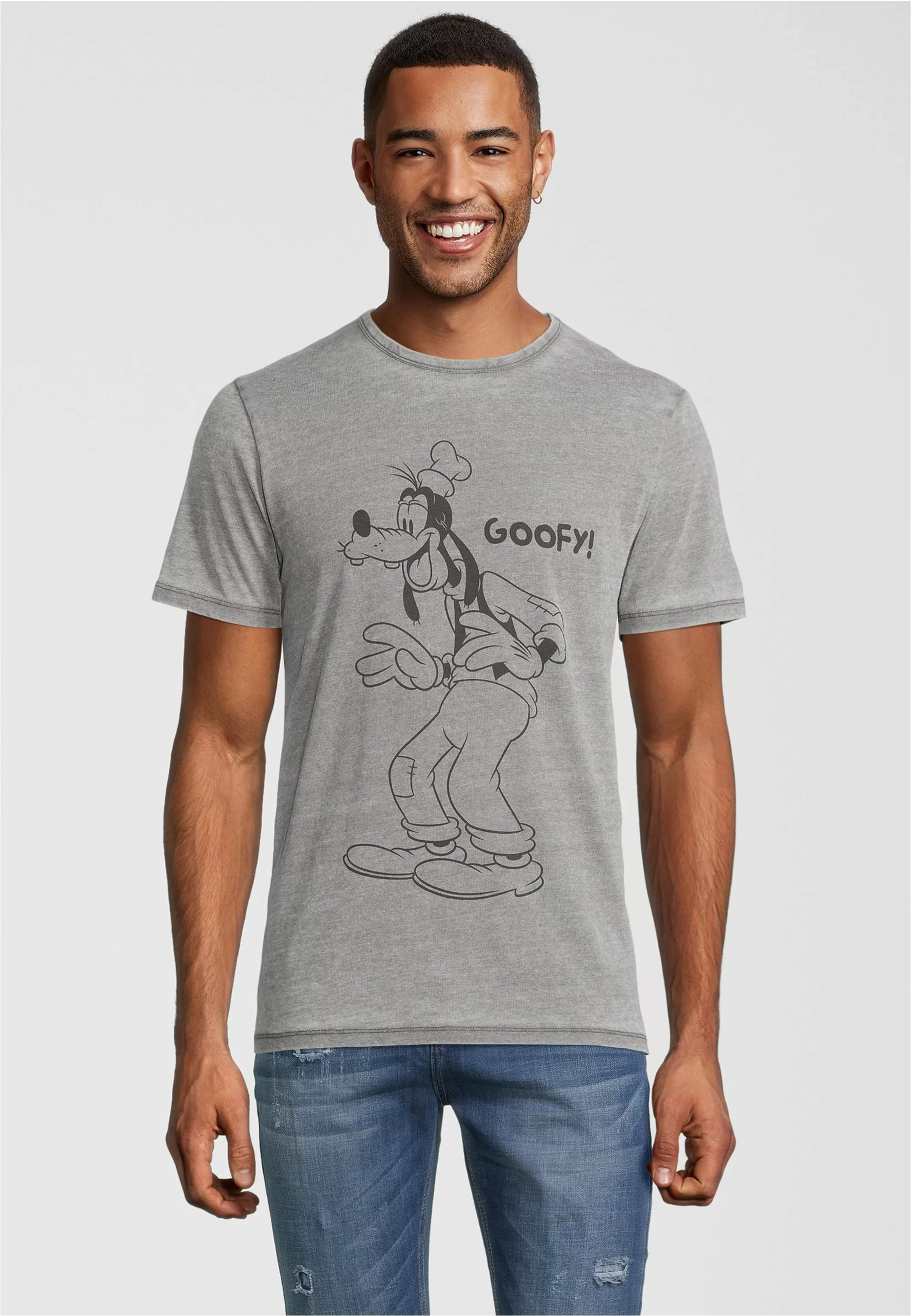 Recovered T-Shirt "Disney Goofy Vintage Pose", im zeitlosen Design günstig online kaufen